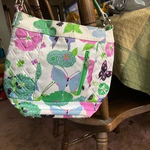 Vera Bradley purse with butterflies